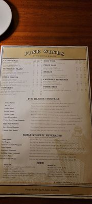 Menu photo 3 Fog Harbor Fish House San Francisco, CA Menu photo 3 Fog Harbor Fish House San Francisco, CA