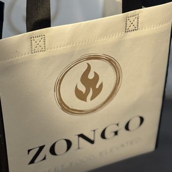 Zongo Restaurant - Quality (stronger than my last relationship) I liked the to go bag - African Near Me - Richmond, Texas