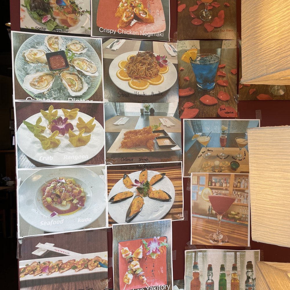 Nana Sushi - Meal pics in the foyer - Sushi Bars Near Me - Suffolk, Virginia Nana Sushi - Meal pics in the foyer - Sushi Bars Near Me - Suffolk, Virginia