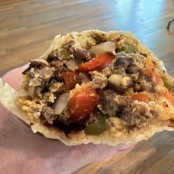 Alfonso’s Taco Shop - Ranchero Breakfast Burrito. DELICIOUS!!!