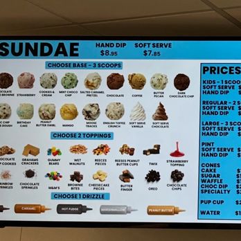 Happy Scoops - Menu - Ice Cream & Frozen Yogurt Near Me - Voorhees, New Jersey