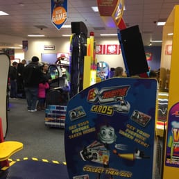 Little man has been so well behaved this week he earned Chuck E Cheese Time :)