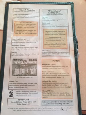 Menu photo 1 Chesley's Bar & Grille Lincoln Park, MI Menu photo 1 Chesley's Bar & Grille Lincoln Park, MI