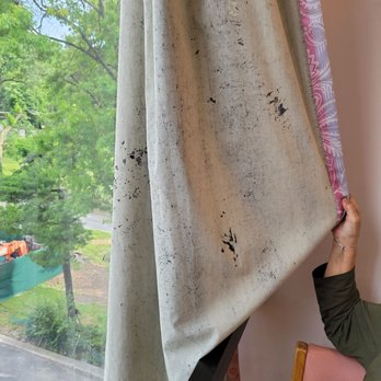 RiverSpring Living - Room curtains, torn and God only knows what those black spots are. - Rehabilitation Center Near Me - Riverdale, New York RiverSpring Living - Room curtains, torn and God only knows what those black spots are. - Rehabilitation Center Near Me - Riverdale, New York