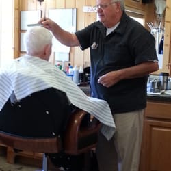 Star Prairie Barber Shop - Val in action!