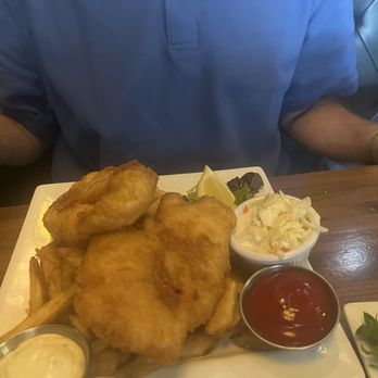 O'Callahans Publick House - Fish & Chips - top notch, well sized - Irish Pub Near Me - Mocksville, North Carolina