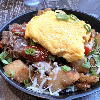 Eggcellent Cafe - Iron Hash. If you don't LOVE ketchup, ask for it on the side. - Coffee & Tea Near Me - Philadelphia, Pennsylvania