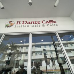 Exterior outside entrance of Il Dante Caffé - Miami Beach, Florida Exterior outside entrance of Il Dante Caffé - Miami Beach, Florida