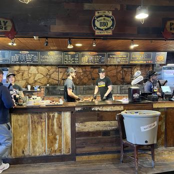 Black's BBQ - Menu and ordering area - Barbeque Near Me - San Marcos, Texas