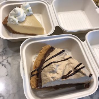 Bean Traders - Key lime pie and mocha cream pie - Coffee & Tea Near Me - Durham, North Carolina
