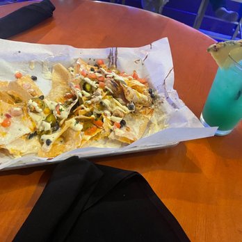 Dave & Buster's Oklahoma City - Half eaten chicken nachos - American Near Me - Oklahoma City, Oklahoma Dave & Buster's Oklahoma City - Half eaten chicken nachos - American Near Me - Oklahoma City, Oklahoma