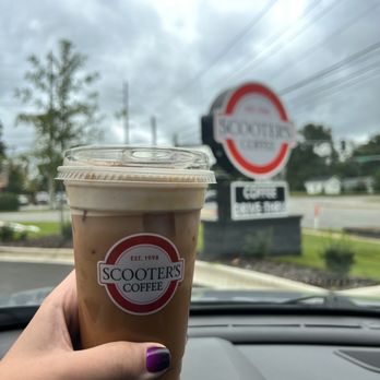 Scooter's Coffee - Pumpkin spice latte w/ pumpkin cream cold foam 9/10/22 - Coffee & Tea Near Me - Huntsville, Alabama Scooter's Coffee - Pumpkin spice latte w/ pumpkin cream cold foam 9/10/22 - Coffee & Tea Near Me - Huntsville, Alabama