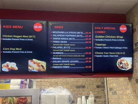 Menu photo 3 Golden Grill Fort Carson, CO