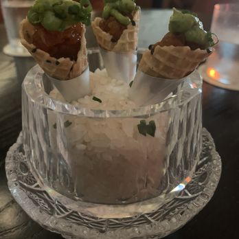 The Study - Ahi tuna cones - Cocktail Bars Near Me - San Antonio, Texas