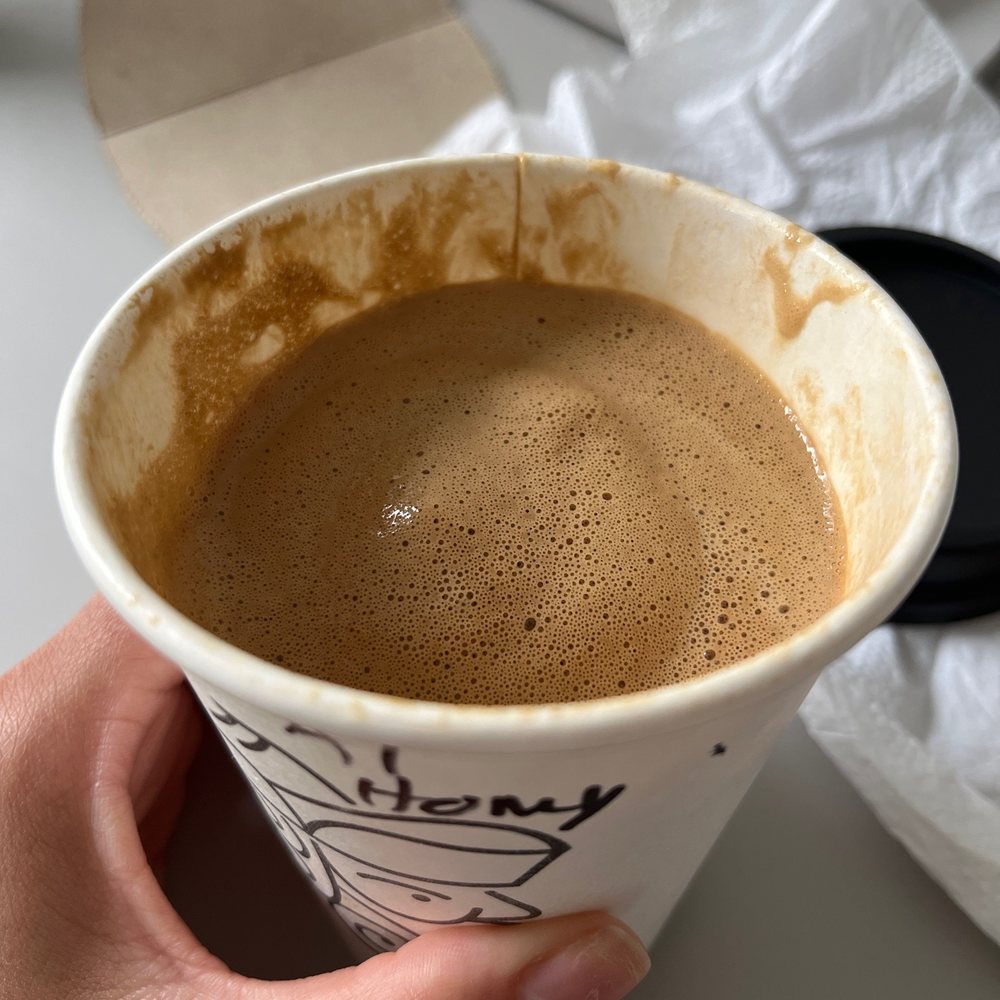 Bluebeard Coffee Roasters - Ordered a latte - and half was just foam. I think they gave me a cappuccino. I wondered why it was so light when I picked it up. - Coffee & Tea Near Me - Tacoma, Washington