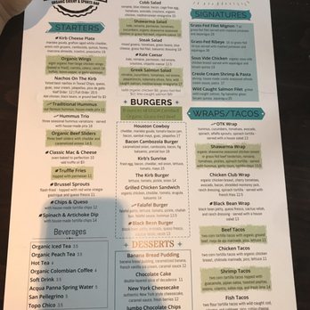 On The Kirb - The menu - Sports Bars Near Me - Houston, Texas On The Kirb - The menu - Sports Bars Near Me - Houston, Texas