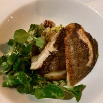 Innis & Gunn Brewery - Seared Seabass - Seafood Near Me - Edinburgh, EDH
