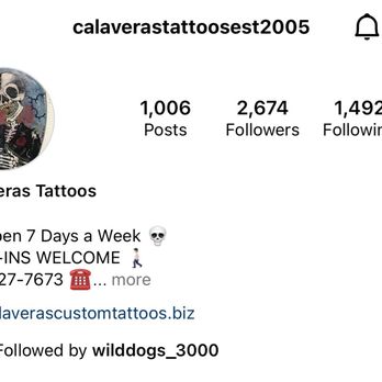 Calavera's Tattoo - Tattoo Near Me - San Antonio, Texas