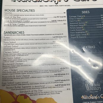 The Whole Wheatery - Menu - Health Markets Near Me - Lancaster, California The Whole Wheatery - Menu - Health Markets Near Me - Lancaster, California