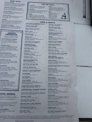 Menu photo 2 Lost Buoy Wildwood, NJ