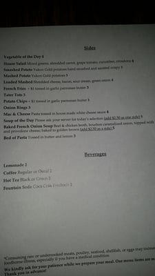 Menu photo 4 The Dam Bar & Grill Lowell, IN