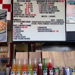Charles Fast Foods #4 - Menu