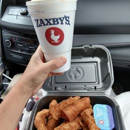 Peach tea  Chicken strips