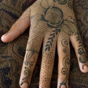 Hadjra's Henna  - full hand henna design by hadjras henna. - Henna Artists Near Me