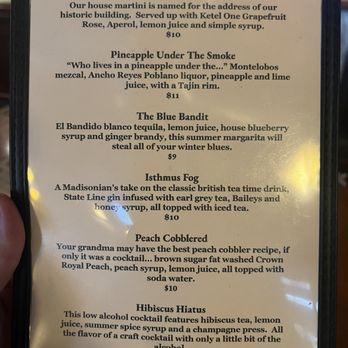 Brass Ring Bar & Restaurant - Drink menu - American Near Me - Madison, Wisconsin