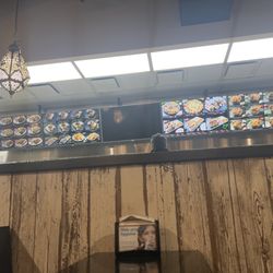 Jerusalem Shawarma & Bakery - Menu board