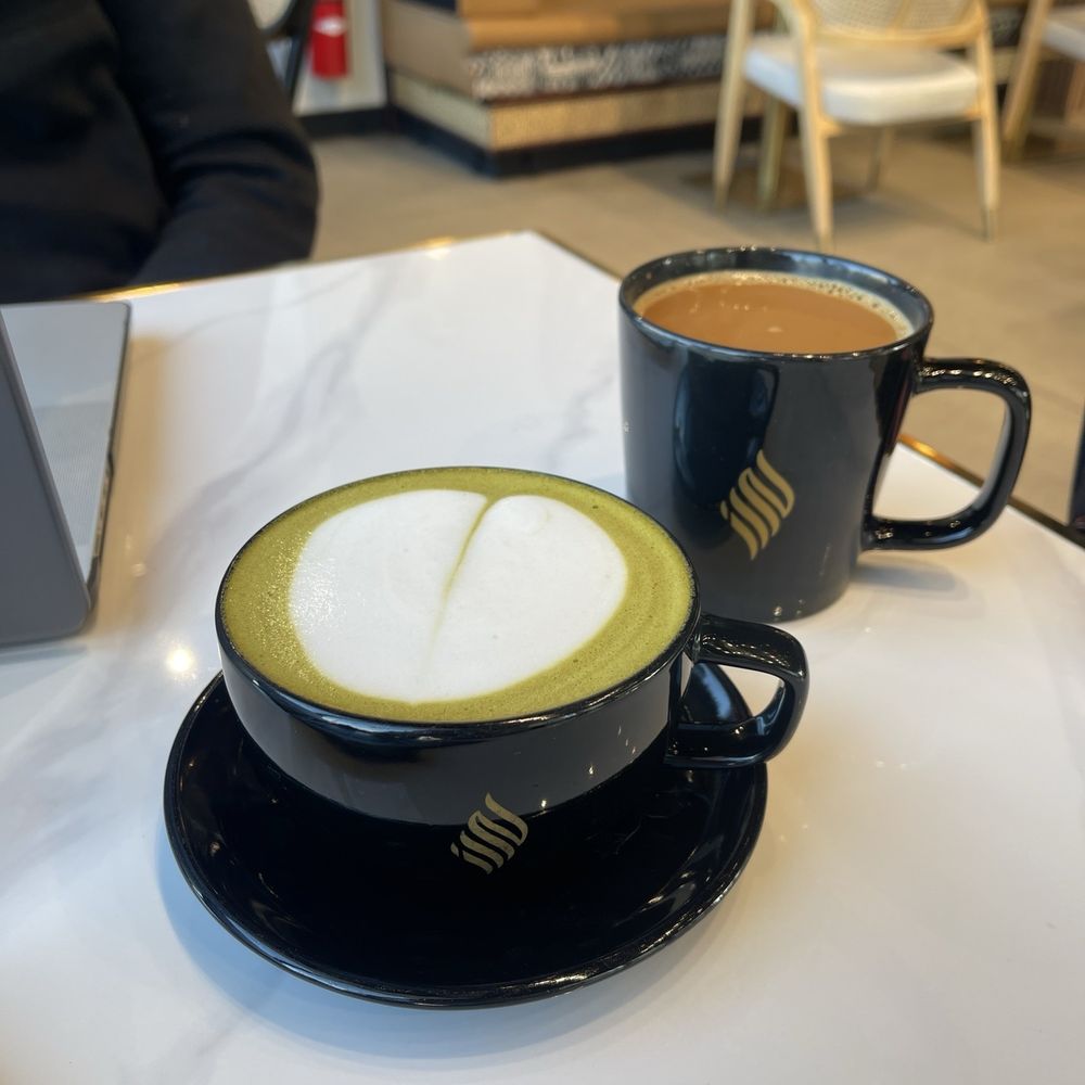 Haraz Coffee House - Pistachio latte and Aden tea - Coffee & Tea Near Me - Milwaukee, Wisconsin