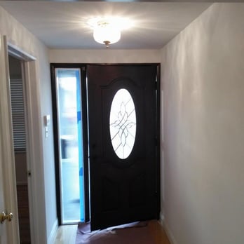 Blessed Hands Handyman Services - Removed an old Door and installed this beautiful elegant front door - Handyman Near Me