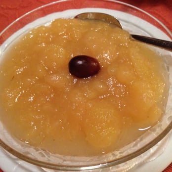 Dicks Waldhaus - Apple compote served with deer ragout - German Near Me - Weeze, NW