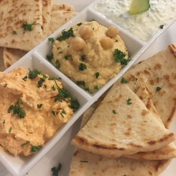 Hellenic - Appetizer 3 dips - Greek Near Me - Coral Springs, Florida Hellenic - Appetizer 3 dips - Greek Near Me - Coral Springs, Florida