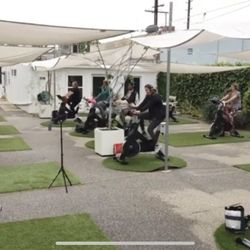 The Cycling Pigeon - Snapshot of livestream class.