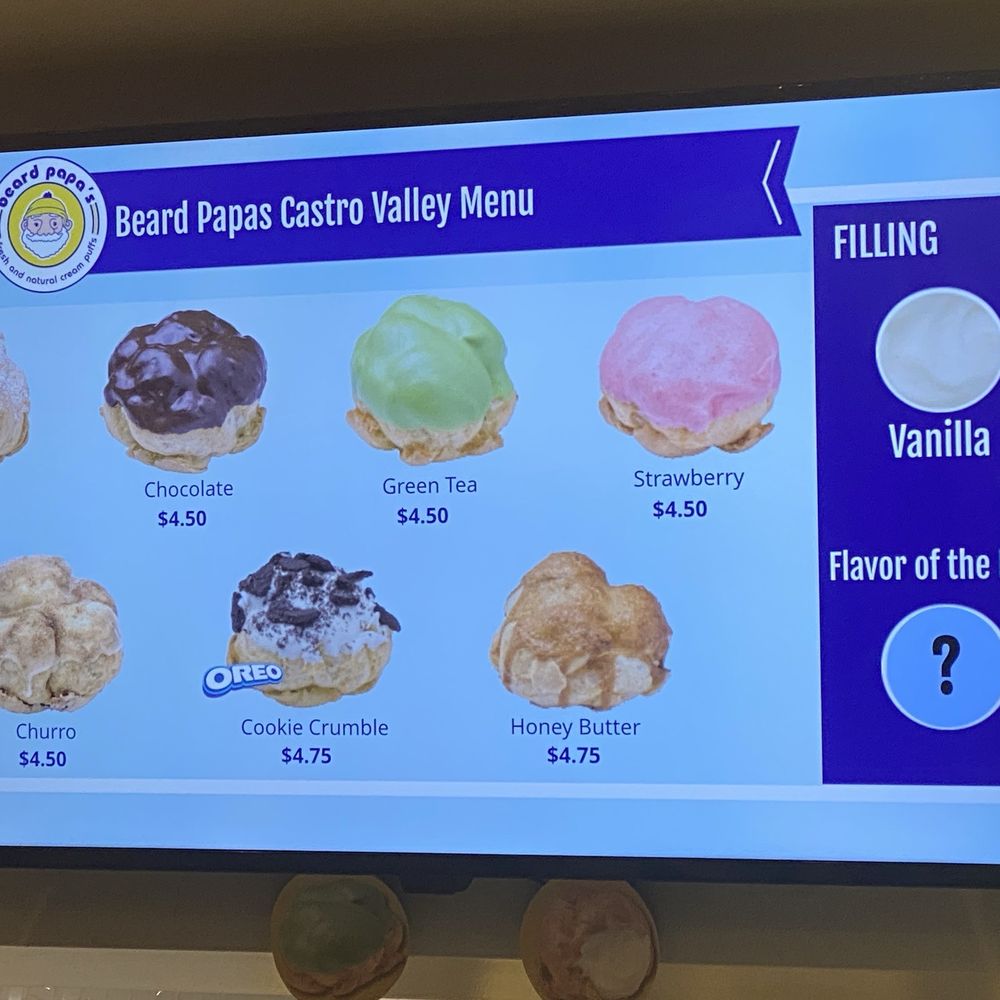 Beard Papa's Castro Valley - Desserts Near Me - Castro Valley, California Beard Papa's Castro Valley - Desserts Near Me - Castro Valley, California
