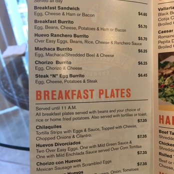 Vallarta Express - Menu1 - Mexican Near Me - La Mesa, California
