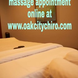 Oak City Chiropractic - Book your massage appointments online now available!