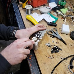 Drill pack battery rebuilding
