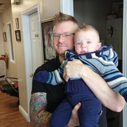 Terrys Barbershop - Like father, like son.