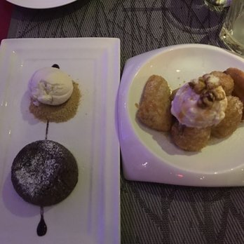 Fushimi Bay Ridge - Flourless Chocolate Lava Cake and Pablo Fried Banana - Sushi Bars Near Me - Brooklyn, New York Fushimi Bay Ridge - Flourless Chocolate Lava Cake and Pablo Fried Banana - Sushi Bars Near Me - Brooklyn, New York