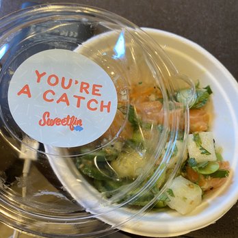 Sweetfin Poke Burbank - My salmon yuzu bowl - Japanese Near Me - Burbank, California Sweetfin Poke Burbank - My salmon yuzu bowl - Japanese Near Me - Burbank, California