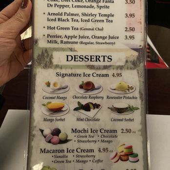 Tokoro sushi - dessert and non-alcoholic menu - Japanese Near Me - South Pasadena, California Tokoro sushi - dessert and non-alcoholic menu - Japanese Near Me - South Pasadena, California