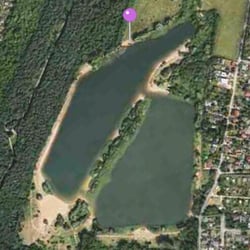 Habermannsee - Detail Habermannsee: Badestelle unterhalb der "Tunten-Wiese"