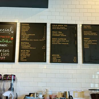 Hop Cafe - Menu 6/2025 - Coffee & Tea Near Me - Arcadia, California