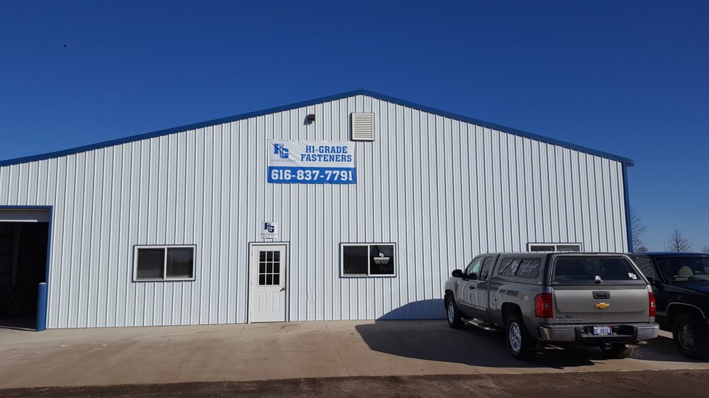 HIGRADE FASTENERS Updated August 2024 7447 State Rd, Coopersville, Michigan Hardware