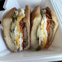 Breakfast bahn mi Breakfast bahn mi