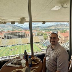 Folsom Field - View from the Byron White club!