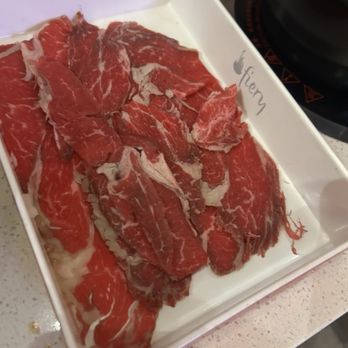 Fiery Hot Pot and Grill - Wagyu thin strips - Hot Pot Near Me - San Francisco, California
