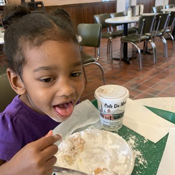 Cafe Du Monde - Hot chocolate what left of the Beignet! - Coffee & Tea Near Me - Covington, Louisiana Cafe Du Monde - Hot chocolate what left of the Beignet! - Coffee & Tea Near Me - Covington, Louisiana
